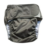 Adult Cloth Diaper, Waterproof Reusable Elderly Incontinence Protection Nappies for Men or Women