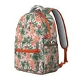 thumbnail image 2 of Boho Floral Design Backpack for Students Lightweight and Wear-Resistant School Bag with Tropical Flower and Leaves Pattern, 2 of 5