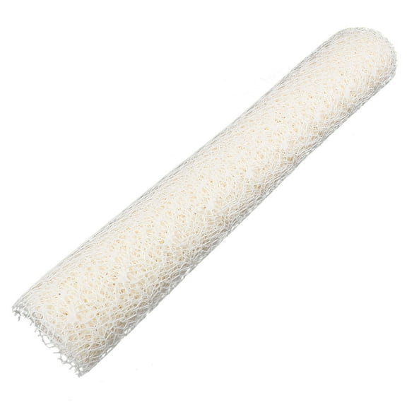 GOOHOCHY Organza Wrapping Paper Flower Wrapping Paper 450.00X50.00X0.10CM Ivory