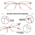 thumbnail image 4 of Gafas de bloqueo de luz azul FONHCOO TR90 Fashion con marco redondo, 4 of 7