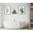 thumbnail image 6 of Kate and Laurel Sylvie Big Bear In Eclectic Green Bath Framed Canvas Wall Art by Amy Peterson Art Studio, 18x24 White,  Fun Animal Art Bathroom Décor, 6 of 6