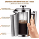 thumbnail image 2 of Cafetera Prensa Francesa De Acero Inoxidable 350 mL, 2 of 3