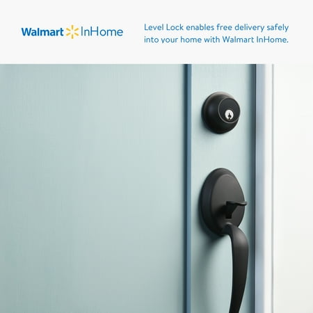 Level - Bolt Bluetooth Retrofit Smart Lock with App/Keypad/VoiceAssistant Access - Silver