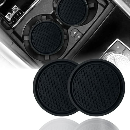 

Heldig Car Cup Coaster 2PCS Car Accessories 2.75 Inch Anti Slip Insert Coaster Suitable for Most Car Interior Car Accessory for Women