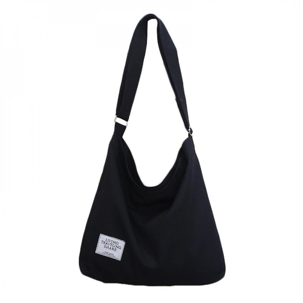 Large Canvas Shoulder Bag for Women Crossbody Work Designer Handbags  Vintage Tote Bag Hobo Travel Bags Womens School