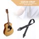 thumbnail image 1 of Correa de hombro para guitarra, soporte para guitarra eléctrica, correa con hebilla, 1 of 7