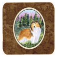 thumbnail image 1 of Carolines Treasures SS8321FC Sheltie Foam Coasters - Set Of 4- 3.5 x 3.5 In., 1 of 1