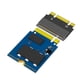 thumbnail image 4 of Adaptador De Extensión M.2 2230 A 2242, Amplía La Capacidad De Almacenamiento Adaptador De Extensión Confiable M.2 2230 Macho A 2242 Hembra PCB Versátil Para X270 Para T480, 4 of 7