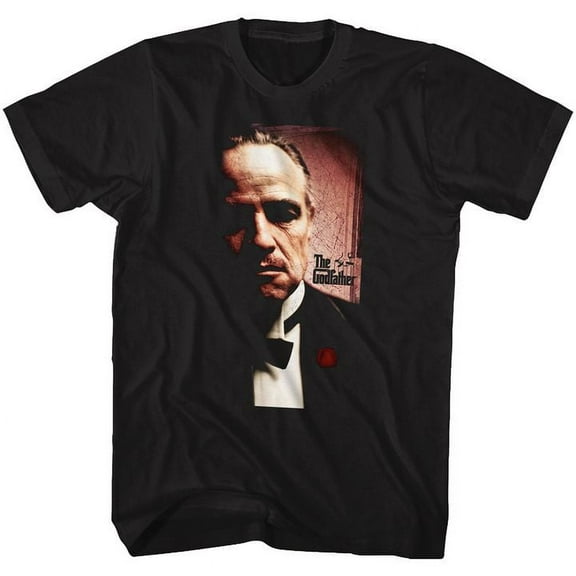 The Godfather The Don Black Adult T-Shirt 4Xl