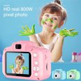 thumbnail image 4 of Cámara para niños a prueba de golpes, cámara con pantalla HD de 1080P, juguete de vídeo, cámara de 8 millones de píxeles, fotografía al aire libre para niños, regalo de cumpleaños, 4 of 8