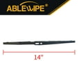 thumbnail image 6 of ABLEWIPE 26"+20"+14A Windshiled Wiper Blades Fit For Chrysler Pacifica 2017-2023, Pack of 3 for Front & Rear Window, Y23B204S, 6 of 9