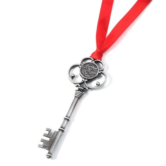 Christmas keys for houses without chimney decorations, Christmas decorations, skeleton keys, Santa Claus decorations,