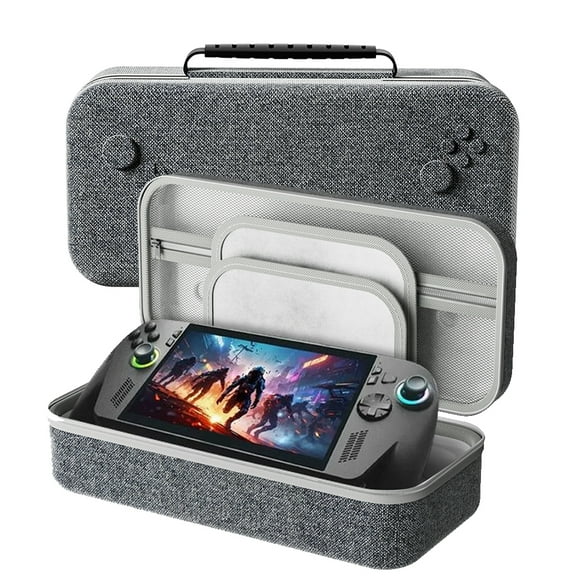 Carrying Case for ROG for XBOX Ally/ for XBOX Ally X Gaming Console, Portable Storage Bag Shockproof Travel Hard EVA Protective Cover Housing Gaming Handheld Accessories