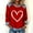 A2_Dark blue, variant on WTXUE Valentine Sweatshirt Women Love Heart Graphic Print Long Sleeve Crewneck Shirts Patchwork Denim Lightweight Sweatshirt Loose Sweatshirts Pullover Tops Fall Sweatshirts Hot Pink L