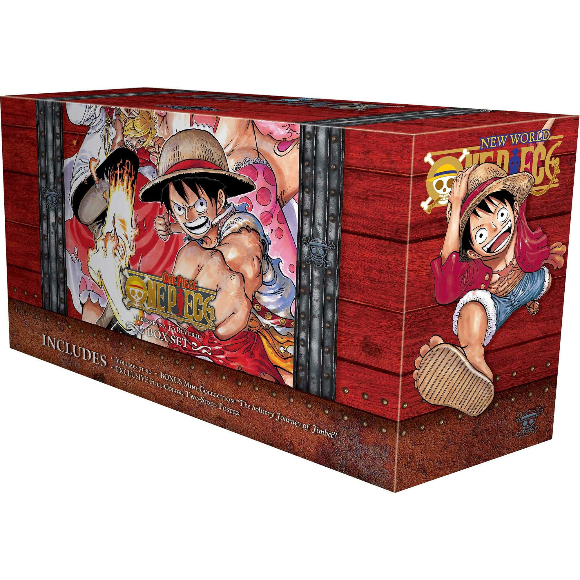 One Piece Box Sets: One Piece Box Set 4: Dressrosa to Reverie : Volumes  71-90 with Premium (Series #4) (Paperback)