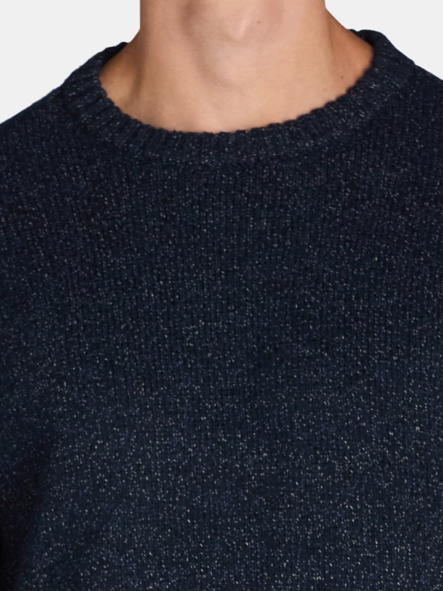 No Boundaries Confetti Knit Crewneck Sweater, Men’s and Big Men’s, Sizes XS-3XL