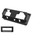 thumbnail image 1 of Frame, 2Din Dash Stereo Bezel Durable ABS Easy Installation Stylish  Replacement For  Pajero Sport 2010 For Car, 1 of 8