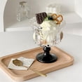 thumbnail image 4 of Copas de postre vintage con relieve, copas transparentes for helado de 250 ml con base colorida, 4 of 7