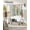 Silver, variant on SONGMICS Clothes Rack, Heavy-Duty Rolling Clothing Garment Rack with Wheels, Extendable Hanging Rod and Adjustable Height, Portable, with Shelf and Hooks, Ink Black
