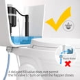 thumbnail image 5 of R&T A1350 Quiet Toilet Fill Valve Toilet Universal Tank Parts Replacement, Fast Stop Toilet Leaks and Noisy, Height Adjustable, Easy to Install No Plumber Required, 5 of 7