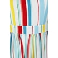 thumbnail image 2 of Xoxo Juniors Blue Multi Spaghetti Strap Beach Stripe Maxi Romper, 2 of 3