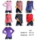 thumbnail image 2 of Minnieouse Camisa térmica, ropa de abrigo, suministros para mujeres, Top lavable, lencería larga, ropa interior de invierno ajustada gruesa y Ropa interior Violeta XXL Minnieouse AP013712-07, 2 of 6
