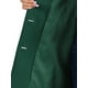 thumbnail image 5 of Abrigo largo de una sola botonadura de manga larga con cuello en V elegante para mujer Inspire Chic XL verde oscuro, 5 of 6