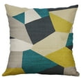 thumbnail image 1 of Boreal Craft Irregular Geometric Pattern Pillow Cushion Cover 40x40cm compatible with Machine Washable Silk Pillowcase, 1 of 1