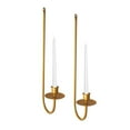thumbnail image 5 of Lifetechs 2 Pcs Metal Candle Holder Wall Decor Candle Sconce Holder Modern Wall Mount Tapered Candles Holders for Fireplace Living Room Farmhouse, 5 of 8