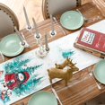 thumbnail image 5 of Mistayd Christmas Table Runner 13x72inch White Table Runner Snowman Christmas Runner for Table Winter Table Runner Machine Washable Table Runner for Home Kitchen Party Christmas, 5 of 5