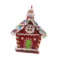 thumbnail image 3 of Figura colgante de casa de pueblo navideña, adorno navideño para oficina y hotel. Estilo B, 3 of 9