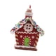 thumbnail image 3 of Figura colgante de casa de pueblo navideña, adorno navideño creativo. Estilo B, 3 of 9