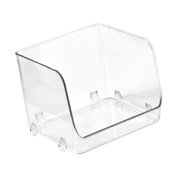 Caja de almacenamiento de mesa Jadeshay Vitrina de cosméticos Plástico apilable