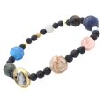 thumbnail image 1 of Pulseras de Ocho Planetas de Piedras Naturales Salvador Pulseras de Ocho Elementos Planetarios, 1 of 9