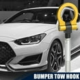 thumbnail image 2 of Tono de oro de aleación de alupara Minio redondo delantero trasero parachoques gancho de remolque tornillo para Hyundai Veloster 2012-2017, 2 of 6