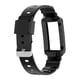thumbnail image 2 of de silicona, , resistente al sudor, liviano, correas de reloj, correa para Charge5 / 4 / 4SE / 3 / , relojes inteligentes Negro Macarena Pulsera de correa de reloj, 2 of 8