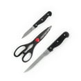 thumbnail image 5 of Gibson Home Westover 13 Piece Stainless Steel Cutlery Set in Black with Wood Storage Block, 5 of 8