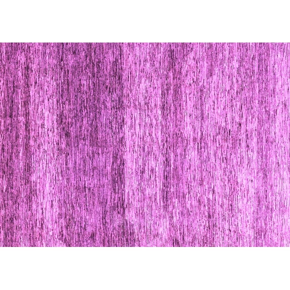 Ahgly Company Indoor Rectangle Oriental Purple Modern Area Rugs, 8' x 10'