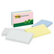 Post-it Original Recycled Note Pads, 3 x 5, Sweet Sprinkles Collection Colors, 100 Sheets Per Pad, 5 Pads Per Pack