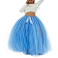 thumbnail image 3 of EIMELI Femmes Jupe Bulle Tulle Surjupe Réglable Cravate Taille pour la Photographie de Fête de Mariage, 3 of 7