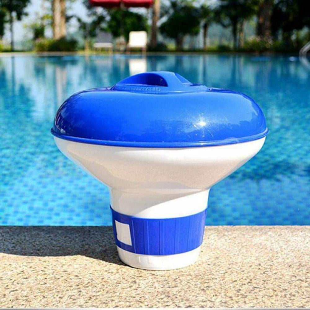 2 Pack Pool Chlorine Floater Dispenser, Fits Up to 5 Pieces of 3Inch Chlorine Tabs, Adjustable