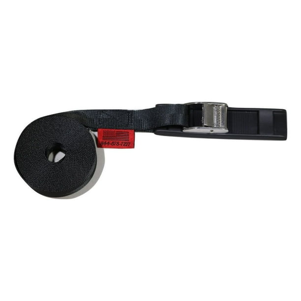 1" x 12 ft. Kayak or Paddle Board Roof Rack Tie Down Straps Pair of 2