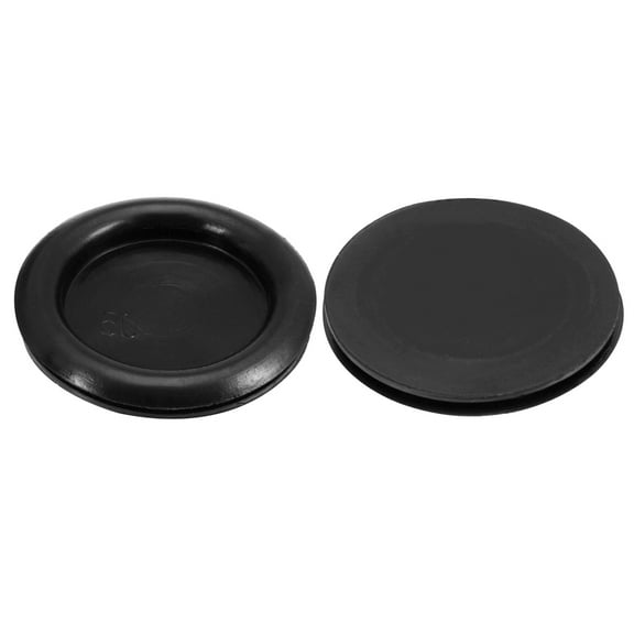Wire Protector Oil Resistant Armature Rubber Grommets 50mm Mounting Dia 10Pcs