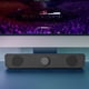 thumbnail image 4 of Barra de sonido con subwoofer y altavoz Bluetooth alimentado por USB, altavoz para PC con entrada AUX de 3,5 mm, altavoz para computadora, altavoz, 4 of 9