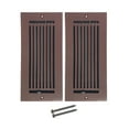 thumbnail image 1 of Cast Aluminum Floor Register Size 4" X 10" VR109 Pack of 2, 1 of 1