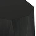 thumbnail image 4 of Simpli Home Kurt 15 inch Wide Solid Acacia Wood Contemporary Side Table in Black, 4 of 11