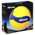 thumbnail image 2 of 2020 FIVB Indoor Replica Volleyball, Yellow and Blue, Official Size, 18-Panel Design, 2 of 6