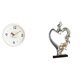 thumbnail image 1 of Reloj de pared moderno con pareja besándose, estatua silenciosa con números , adorno decorativo colgante para el hogar, la oficina, el dormitor, 1 of 8