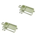 thumbnail image 3 of Yuarrent Estante de drenaje Estante de almacenamiento desmontable Organizador de plástico ajustable para cocina de baño, rosa Type1 NO1, 3 of 6