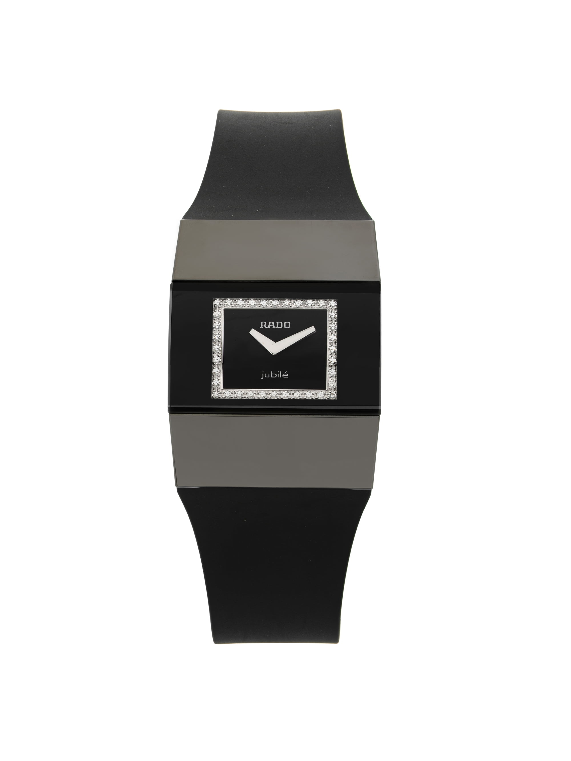Rado Jubile V10K Ceramic High-Tech Diamond Quartz Ladies Watch  964.0621.3.070 Pre-Owned - Walmart.com